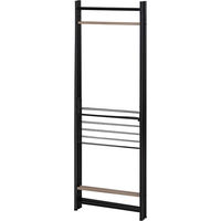 アイリスオーヤマ 折りたたみ物干し5連タイプ ブラック OTM-250R 1台