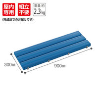 テラモト 抗菌安全スノコ(組立品)青 300×900 MR9100503 1枚