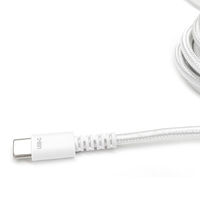 エアージェイ PD20W対応AC充電器直付けストロングケーブル Type-C AKJ-PD20STG WH 1台