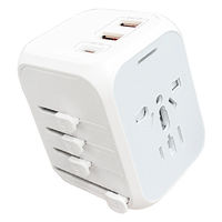エアージェイ 海外用マルチコンセントACアダプター PD/QC対応 OL-309-PQ20 WH 1台