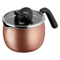 T-fal オプティスペース マルチポット シナモンブラウン A54787 1セット（3個）