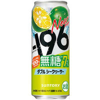 チューハイ サントリー -196 無糖＜ダブルシークヮーサー＞ 500ml 6本