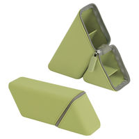 ソニック カクスタ ポータブルペン立て シリコンタイプ グリーン FD-8244-G 1個