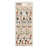 日本ホールマーク シール ムーミン フチドリステーショナリー 829063 1セット(6冊)（直送品）