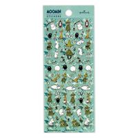 日本ホールマーク シール ムーミン フチドリアクティブ 829087 1セット(6冊)（直送品）
