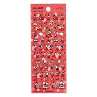 日本ホールマーク シール ムーミン フチドリスウィーツ 829056 1セット(6冊)（直送品）