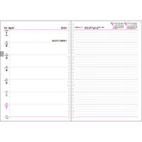 コレクト 4月版ウィークダイアリーA4 D-4634(2024) 1冊（直送品）