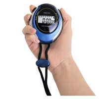 ドリテック スポーツタイマー ブルー SW-109BL 1セット(3個)