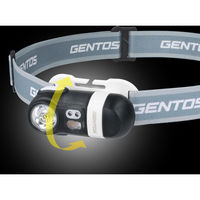 ジェントス スターゲイザー 多機能小型ヘッドライト充電式 STG-02R 1台