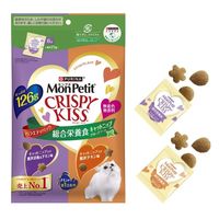 （バラエティパック）モンプチ クリスピーキッス 総合栄養食 キャットニップ 2種アソート 126g（6g×21袋）3袋 猫用