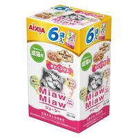 ミャウミャウ ジューシー 成猫用 おにくプラス ゼリータイプ 1セット（1個（60g×6袋）×10）アイシア キャットフード