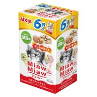 ミャウミャウ ジューシー 成猫用 あじわいまぐろ ゼリータイプ 1セット（1個（60g×6袋）×10）アイシア キャットフード