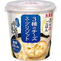 丸美屋 スープdeごはん 3種のチーズスープリゾット（押し麦ごはん付き） 1セット（6個）