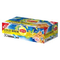 リプトン コールドブリュー スタンダードブレンド 水出し紅茶ティーバッグ 1セット（30バッグ入×3箱）