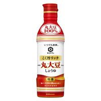 いつでも新鮮 こく旨リッチ 特選 丸大豆しょうゆ 450ml 1セット（1本×3） キッコーマン 醤油