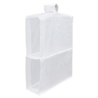 Sheersto ランドリー収納 タオル吊り収納 吊下げ収納 クリア 幅10×奥行30×高さ40cm 1個 東和産業