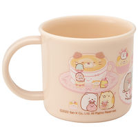 スケーター 子供用 抗菌 プラコップ 200ml お名前シール付き すみっコぐらし おかし屋さん 日本製 食洗機対応 1個