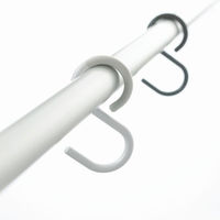 バーから外れにくい S字フック エス・フック ウォームグレー 1パック（3個入） tidy ティディー テラモト