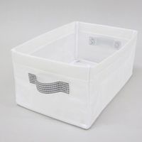 Sheersto ランドリー収納 ケースM タオル・ボトル収納 クリア 幅20×奥行30×高さ15cm 1個 東和産業