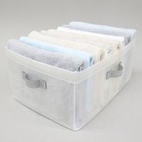 Sheersto ランドリー収納 ケースL タオル・ボトル収納 クリア 幅30×奥行40×高さ20cm 1個 東和産業