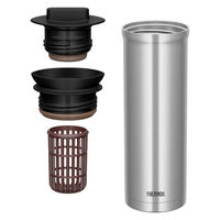 サーモス（THERMOS） ステンレスポット 1050ml ステンレスブラック TTD-1000 SBK 1個