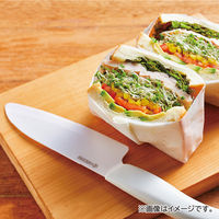 京セラ KYOCERA セラミックナイフ 三徳包丁 14cm ホワイト 1個