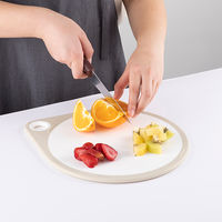 貝印 まるいまな板 25cm ホワイト 食洗機対応 AP5327 1個