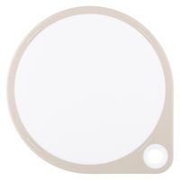 貝印 まるいまな板 25cm ホワイト 食洗機対応 AP5327 1セット(3個)