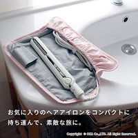 リレッツァ ヘアアイロンポーチ ミニ ピンク 1個 オカ