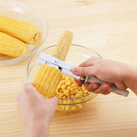 貝印 コーンカッター イエロー 食洗機対応 1個