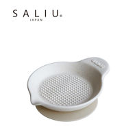 にんにくおろし 白 おろし器 シリコーンシート付き 電子レンジ・食洗器対応 箱入り 日本製 1個 ワールド・クリエイト