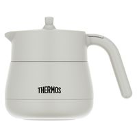 サーモス（THERMOS）真空断熱ティーポット ライトグレー 470ml TTE-450 LGY 1個