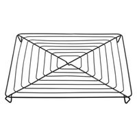 貝印 スクエア型 ケーキクーラー 焼き菓子やクッキーを効率的に冷ます 1個