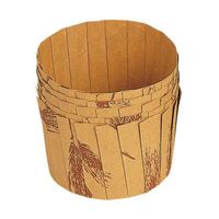 【ワゴンセール】 貝印 耐熱性の紙製 マフィン型 大 かわいいマフィンが楽しく作れる ラッピング袋付（5セット）1個