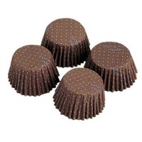 紙製 チョコ型 水玉 たくさんつくれる 大容量（40枚入）1個 貝印