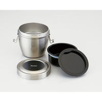 保温保冷 抗菌 真空ステンレス 丼ランチジャー お弁当箱 550ml ベーシック 1個 スケーター