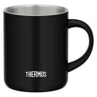 サーモス 真空断熱マグカップ 350ml スモークブラック JDG-352C SMB 1個