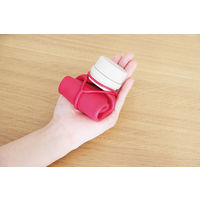 ワールド・クリエイト VIVシリコーンボトル nano 180ml ミルキーピンク 60068 1個