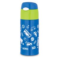 サーモス（THERMOS）真空断熱ストローボトル ブルーグリーン 400ml FHL-403F BLGR 1個 キッズ