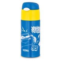 サーモス（THERMOS）真空断熱ストローボトル カーズ レッド 400ml FHL-403FDS R 1個 キッズ