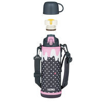 サーモス（THERMOS）真空断熱2ウェイボトル グレーピンク 1000ml FJJ-1001WF GYP 1個 スポーツ