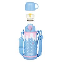 サーモス（THERMOS）真空断熱2ウェイボトル ブルーピンク 800ml FJJ-801WF BLP 1個 スポーツ