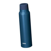 サーモス（THERMOS）保冷炭酸飲料ボトル ネイビー 750ml FJK-750 NVY 1個
