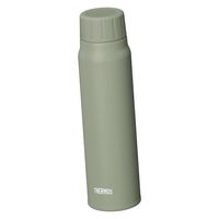 サーモス（THERMOS）保冷炭酸飲料ボトル カーキ 500ml FJK-500 KKI 1個