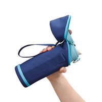 サーモス（THERMOS） マイボトルポーチ ストラップ付き ネイビー APG-501 NVY 1個