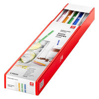 ツヴィリング（Zwilling） 繰り返し使えるストロー ソレント ガラスストロー ストレート カラー 透明 1セット（4本入）