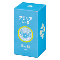 アデリア アデリアレトロ 台付きグラス320 花の輪 335ml 日本製 化粧箱入り 1個 石塚硝子