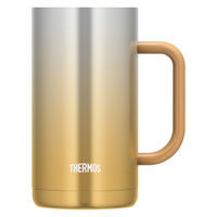 【セール】サーモス（THERMOS） 真空断熱ジョッキ スパークリングゴールド JDK-720C SP-GD 1個