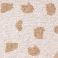 コンパクトバスタオル 約50×100cm カームアニマル ベージュ 1セット（2枚入） 林