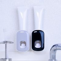 ジット 1プッシュ 歯磨き粉ディスペンサー グレー JOP-GY 1個